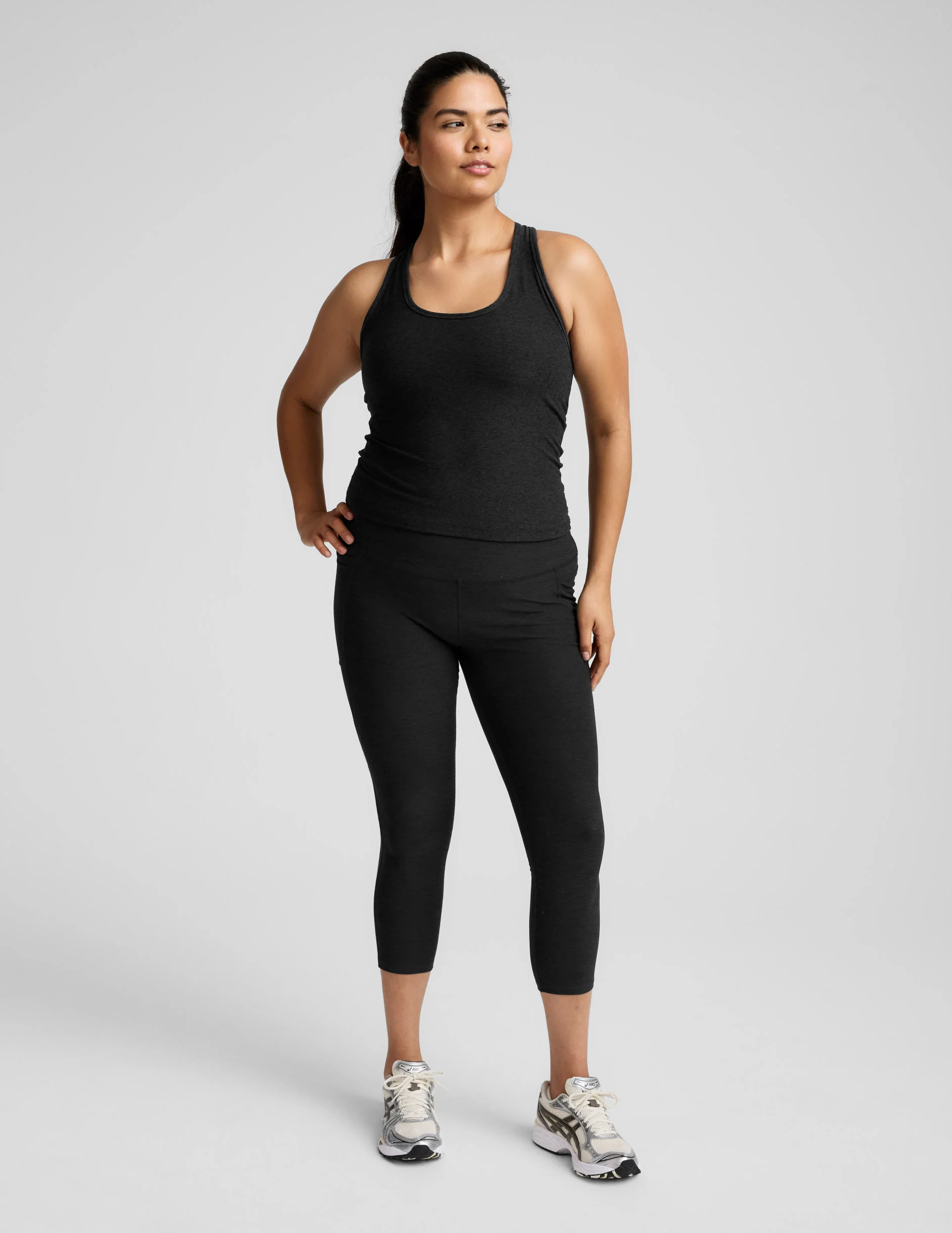 Spacedye Out Of Pocket High Waisted Midi Legging - Image 5